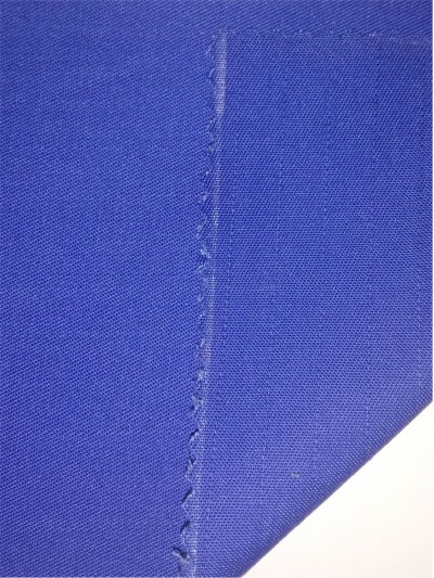 XX-FSSY/YULG  CVC  60/40 anti-static water-oil repellent twill fabric  20S*12S/96*52  220GSM 側面照